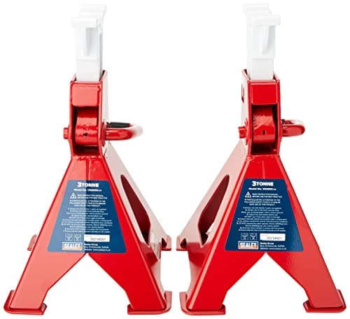 Image of Sealey VS2003 Axle Stand, 3 Tonne Capacity per Stand, 2 Pieces