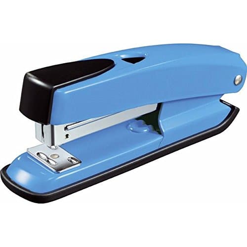Image of Q-Connect Half Strip Metal Stapler Blue (Staples up to 20 sheets of 80gsm paper) KF02149