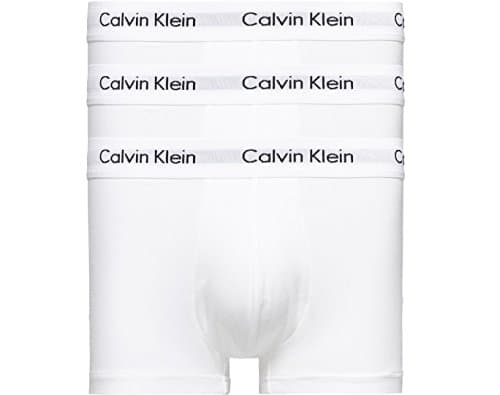 Image of Calvin Klein Men Boxer Short Trunks Stretch Cotton Pack of 3