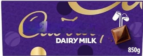 Image of Dairy Milk Chocolate Bar Extra Large 850g "Indulgence in every bite, a moment of pure decadence" Special For Easter