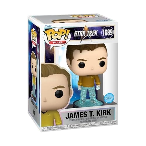 Image of Funko Pop! Plus: ST Transporter - Captain Kirk - Star Trek The Original Series - Vinyl Collectible Figure - Gift Idea - Official Merchandise - Toy for Children and Adults - TV Fans
