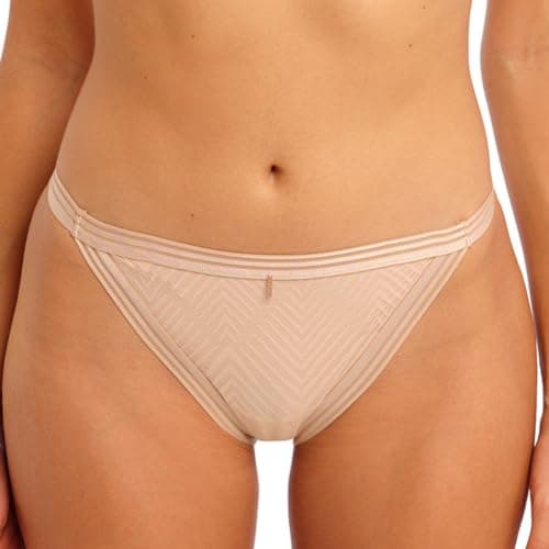 Image of Freya Women's Tailored Classic Brief Bikini Style Underwear, Natural Beige, M