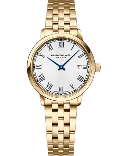 Image of Raymond Weil Women's Analogue Swiss Quartz Watch with Stainless Steel Strap 5985-P-00359