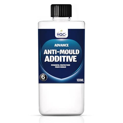 Image of HQC Anti-Mould Additive 100ml Concentrate – Add Long-Lasting Mould Resistance to Paint, Wallpaper Paste & Grout – Prevents Black Mould for Up to 5 Years Without Affecting Paint Finish