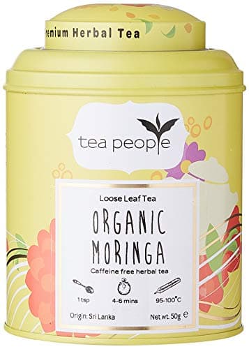 Image of Tea People Organic Moringa, 50 g Loose Tea Caddy