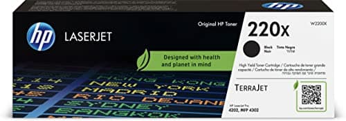 Image of HP 220X Black Original LaserJet Toner Cartridge