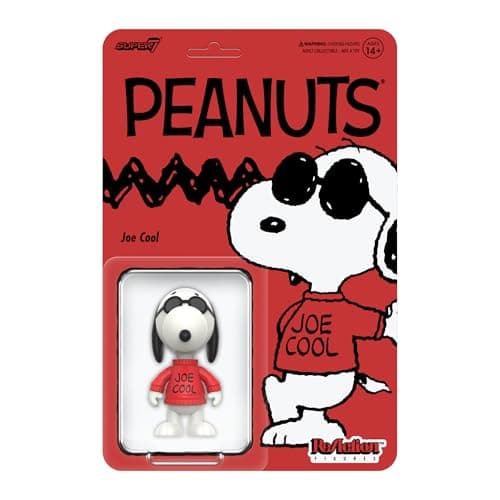 Image of Super7 Peanuts Reaction Figures Wave 08 Joe Cool Action Figure