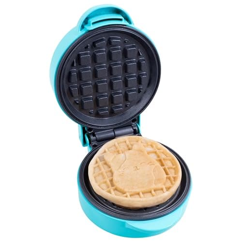 Image of Fizz Creations Squishmallows Cam the Cat Waffle Maker | Officially Licensed | Secure Lid | Shaped Non-stick Plates | American Style Waffles