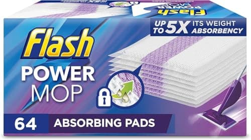Image of Flash PowerMop Refill Pads 16ct ,Lightweight