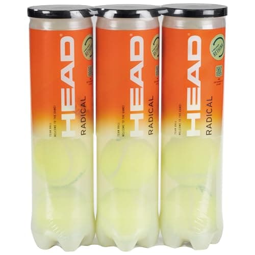 Image of HEAD Radical Tennis Balls Tri-Pack (12 Balls)