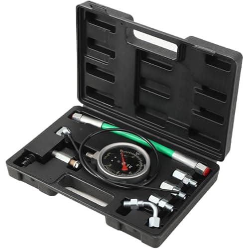 Image of Yidubid Diesel Fuel Pressure Tester Kit, 2500 Bar Common Rail High Pressure Oil Pump Plunger Pressure Test Form Tool for Engine Starting/Running Pressure TestBlack,1