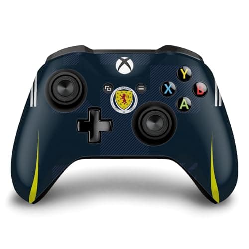 Image of Head Case Designs Officially Licensed Scotland National Football Team Home 2024/25 Kits Vinyl Sticker Gaming Skin Decal Cover Compatible With Xbox One S/X Controller