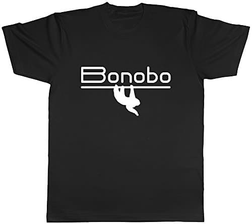 Image of Shopagift Unisex Bonobo T-Shirt Black
