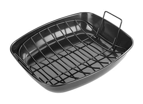 Image of Tala Performance Extra Large Roaster with Rack, Professional Gauge Carbon Steel with Eclipse Premium Non-Stick Coating 34.5 cm x 30 cm x 6.5 cm