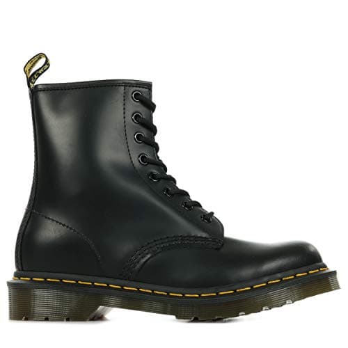 Image of Dr. Martens Unisex 1460 Smooth Leather Black Boots 6 UK