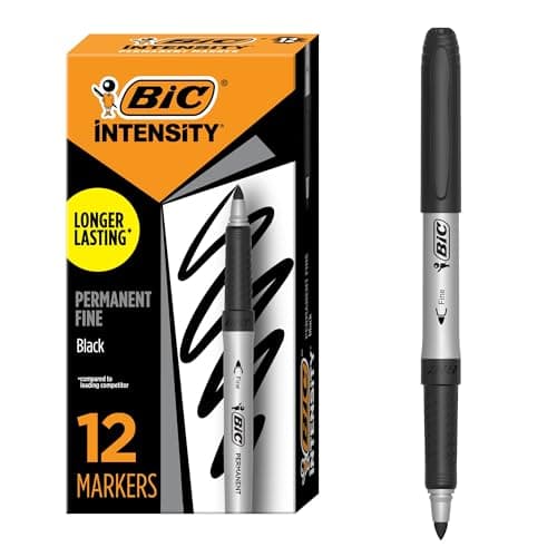 Image of BiC CD/DVD Permanent Marker Black (Box 12)