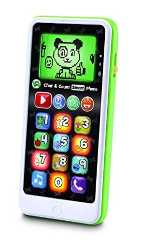Image of Leapfrog Chat and Count Smart Phone, Scout, Kids Mobile Phone, Educational Toy, Baby Sensory Play, Gift for Children Aged 18 Months, 1, 2, 3, 4 Years, Multicolour