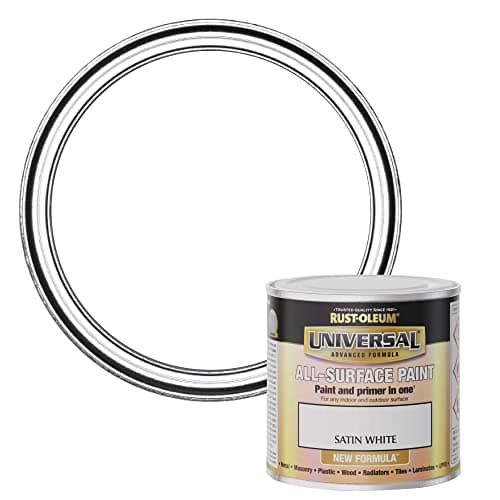 Image of Rust-Oleum Universal Satin White 250ml