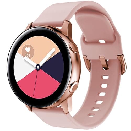 Image of Silicone Watch Strap for Polar ignite 3/ignite2/ignite/Pacer/Unite, 20mm Bracelet Sport Replacement Band for Withings ScanWatch 2 42mm/Steel HR 40mm/HR Sport