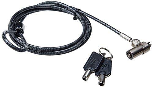 Image of Hewlett Packard HP H4D73AA - UltraSlim Keyed Cable Lock