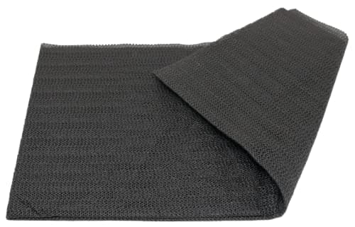 Image of fiXte Multipurpose Non Slip Vehicle Boot Mat Universal Anti Slip Liner Rubber Cut To Size Washable Home Office Pallet Shelf Car Van 100cm x 80cm Black