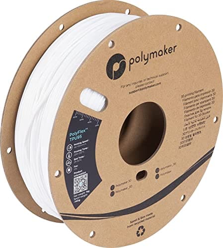 Image of Polymaker PD01002 PolyFlex TPU-95A Filament TPU flexibel 1.75mm 750g White 1 pc(s)