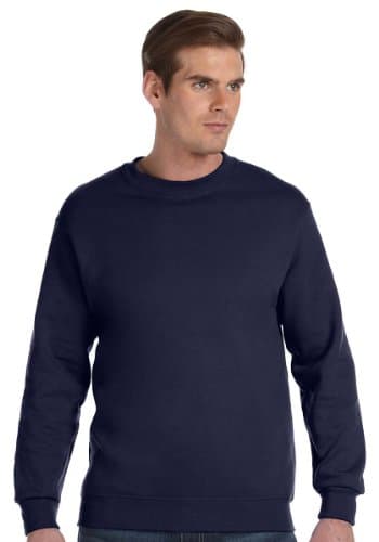 Image of Gildan Heavy Blend Unisex Adult Crewneck Sweatshirt (XL) (Navy)