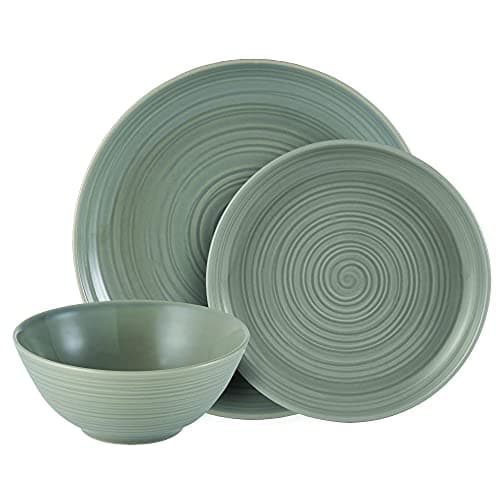 Image of Mason Cash William Mason 12 Piece Dinner Set, Grey