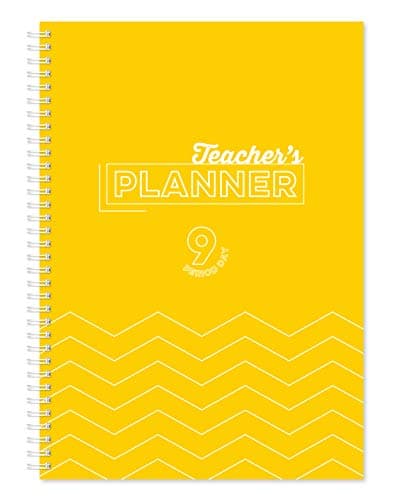 Image of Silvine A4 Teacher's Academic Planner with Durable Hardback Covers and 204 x9 Period Planner Pages