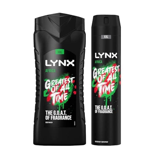 Image of Lynx 12 Hour Refreshing Africa Shower Gel, 500 with Lynx 48 Hour Fresh Body Spray 250ml Leaving you smelling great, Dermatologically Tested, Keep Smelling Irresistible!
