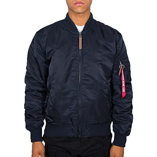 Image of Alpha Industries MA-1 VF 59 Bomber Jacket for Men Rep.Blue