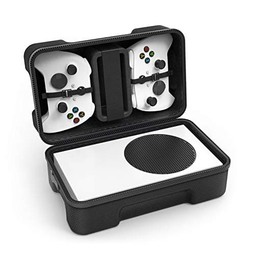 Image of SHBC Hard Carrying Case Compatible with Xbox Series S Game Console, Travel Bag for Wireless Controller and Accessories