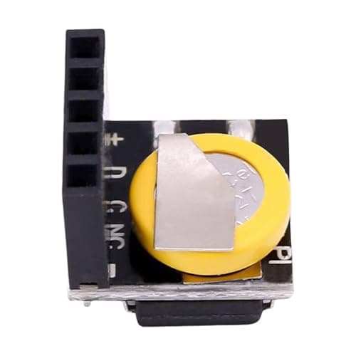 Image of Compactly Real Time Clock Module Long Terms Battery Backups I2C Protocols Compatible for Microcontrollers Battery Backup Clock Module