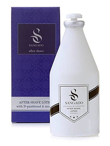 Image of SANGADO Invincible Aftershave Lotion for Men, Moisturizing, Refreshing, Luxury Smelling, Woody Aquatic Scent, Fine French Essences, Long-Lasting, Modern, Energized, Refined for Men, 100 ml