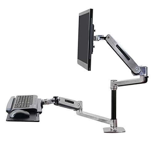 Image of Ergotron Sit Stand Desk Mount System for WorkFit-LX Workstation, 45-405-026