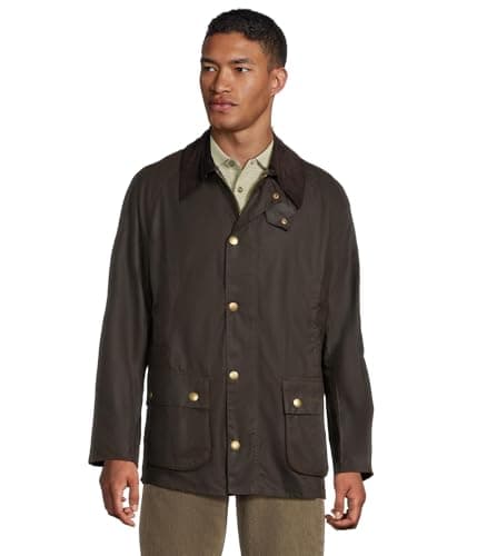 Image of Barbour BACPS0819 OL71 Overcoat Man Green XS