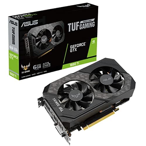 Image of ASUSTEK - VIDEO CARDS GF TUF-GTX1660TI-6G-EVO-GAMING DVI HDMIX2 DP 6GB GDDR6