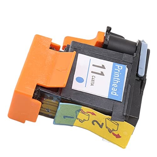 Image of shenruifa Printer Print Head Cyan Color ABS Lightweight Colorfast Rustproof Printhead for HP Designjet 100 110 111 500 510 800 813