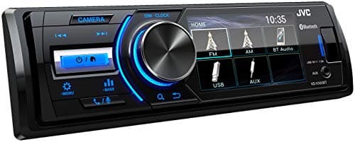 Image of JVC KD-X560BT Premium Mechless Tuner, Car Radio, With 3" Screen, Bluetooth, USB Input, AUX, Rear Camera Input