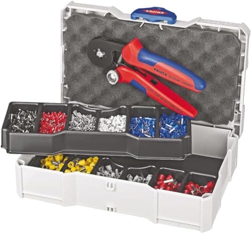 Image of KNIPEX Crimp Assortment for Wire Ferrules 9 Parts 265 mm, 97 90 09