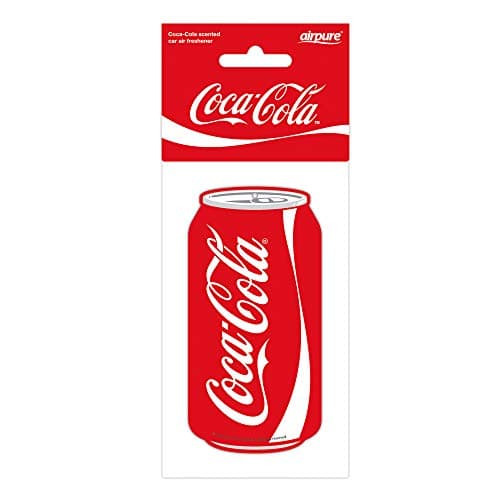 Image of airpure CC-PC-O-727 Coca-Cola Original Can Car Air Freshener, red, 0