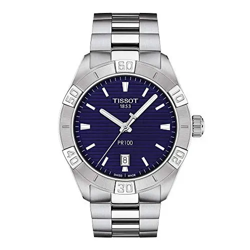 Image of TISSOT Pr 100 Sport Gent Men's Blue Watch T101.610.11.041.00