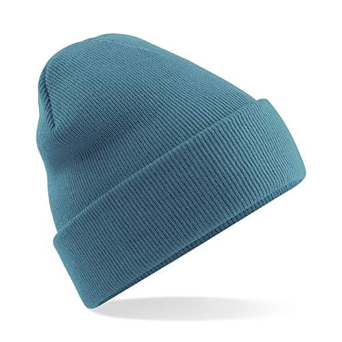 Image of MKR Beanie Hat Men’s Women’s Unisex Warm Soft Knit Cuffed Winter Hat - Airforce Blue