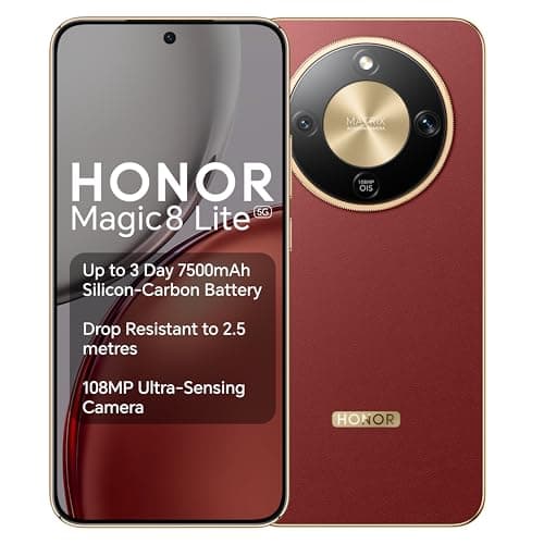 Image of HONOR Magic8 Lite Snapdragon 6 Gen 4 8GB RAM 512GB ROM AMOLED 5G Smartphone