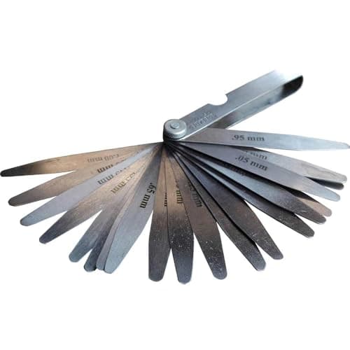 Image of Faithfull FAIAUFEELER Metric Feeler Gauge - 20 Blade 0.05-1.00mm