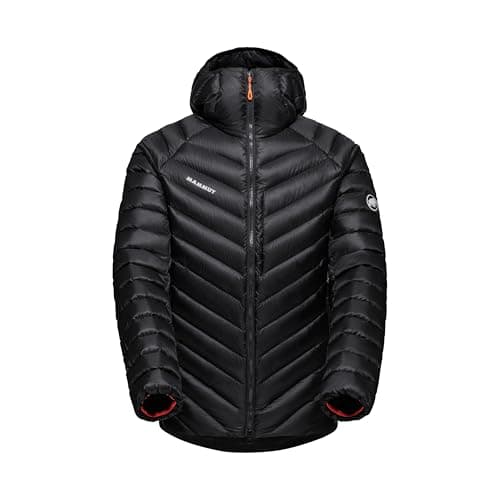 Image of Mammut Mens Broad Peak In Hooded Down Jacket, Black, M EU