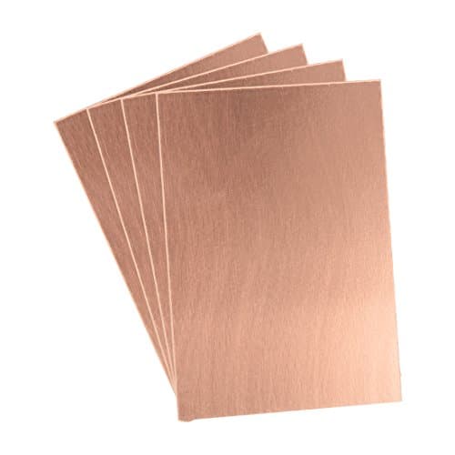 Image of sourcingmap 7X10cm Single Sided Copper Clad Laminate PCB Circuit Board Brown 4pcs