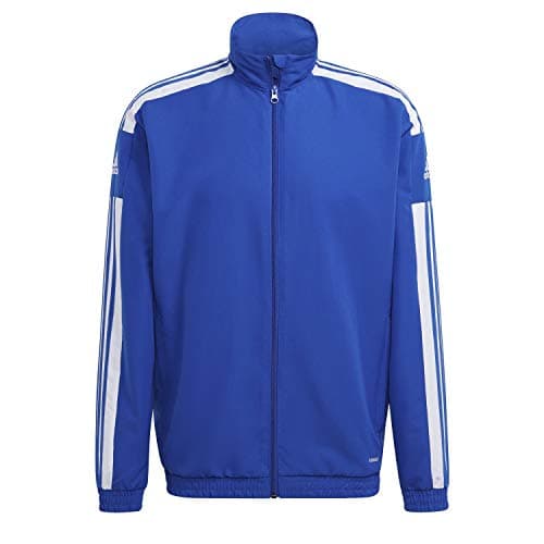 Image of adidas Men's Squadra 21 Presentation Jacket, Royal Blue/White, S