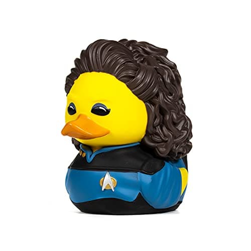 Image of TUBBZ Boxed Edition Deanna Troi Collectible Vinyl Rubber Duck Figure - Official Star Trek Merchandise - Sci-Fi TV, Movies & Video Games