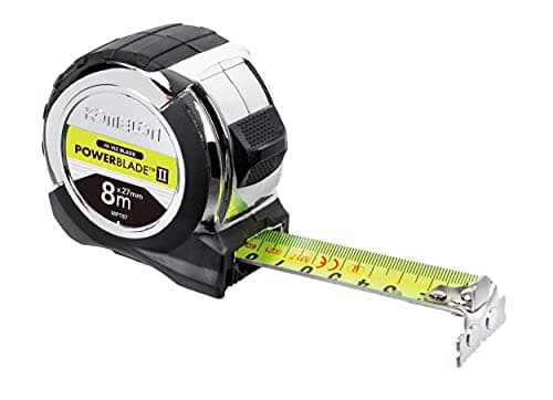 Image of Komelon MPT87M POWERBLADE 8M Pocket Tape, Black